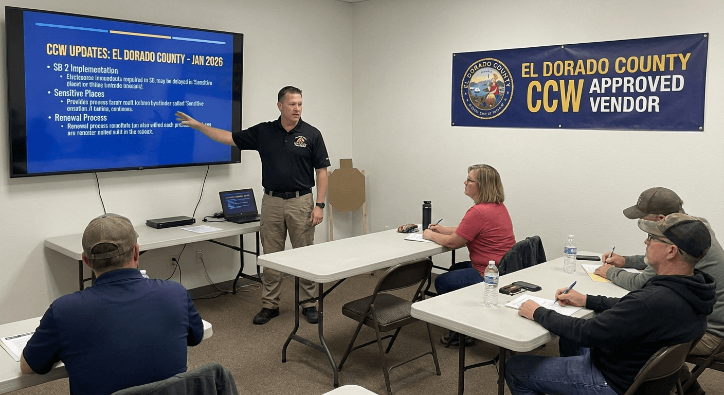 Featured image for CCW Updates for El Dorado County